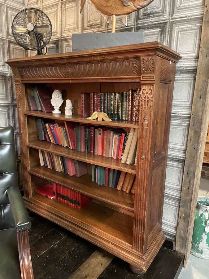 A beautiful Solid Oak bookcase