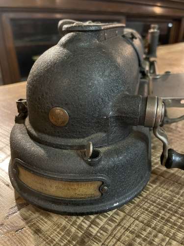 Early 20th Century Haspy & Co Ltd protectograph cheque writing machine