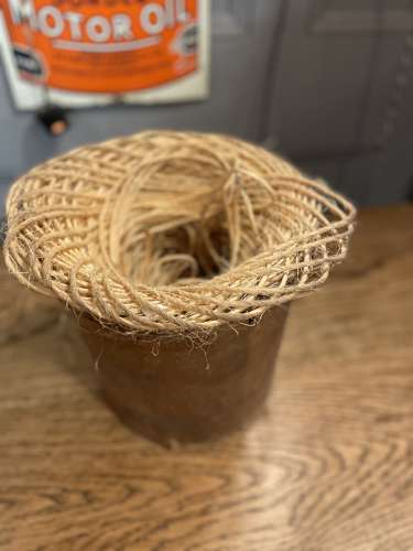 Vintage Super Bluebell Bale twine. Excellent display prop