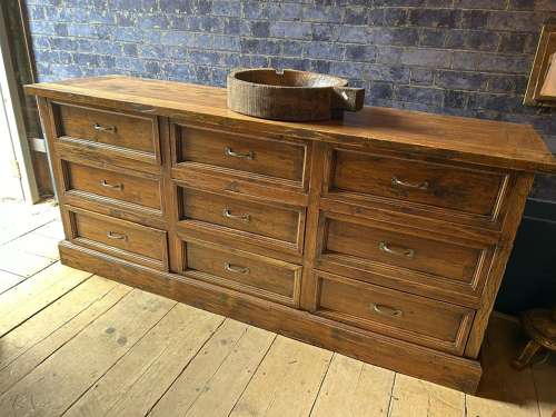 Reclaimed Teak Merchant chest of drawers