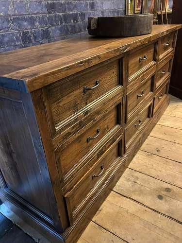 Reclaimed Teak Merchant chest of drawers