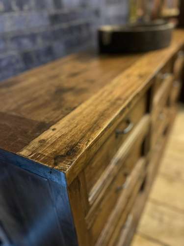Reclaimed Teak Merchant chest of drawers