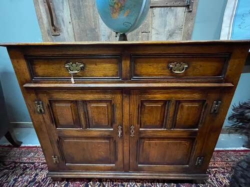 Titchmarsh  & Goodwin Style Antique oak sideboard