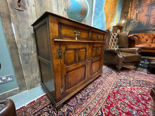 Titchmarsh  & Goodwin Style Antique oak sideboard