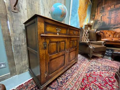 Titchmarsh  & Goodwin Style Antique oak sideboard
