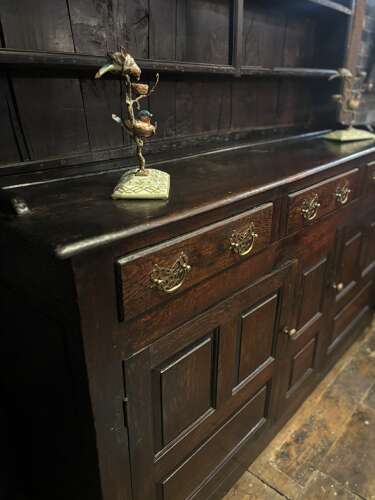17th Century English Oak Dresser sideboard